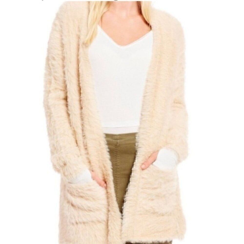 NEW Free People Eyelash Oversized Cardigan XS